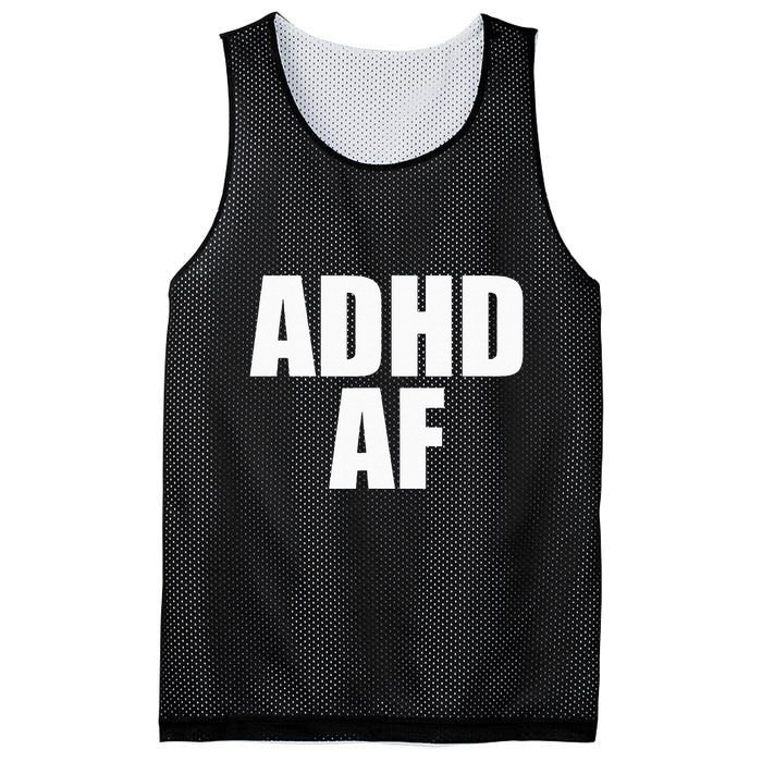 ADHD AF Mesh Reversible Basketball Jersey Tank