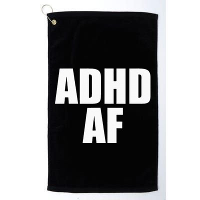 ADHD AF Golf Towel