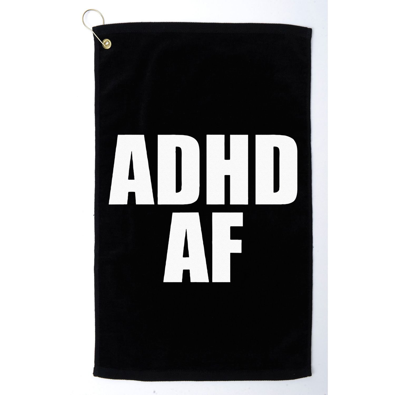 ADHD AF Golf Towel