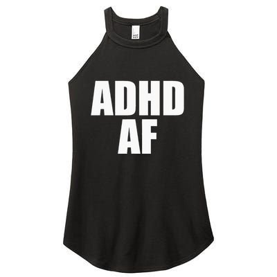 ADHD AF Women's Perfect Tri Rocker Tank