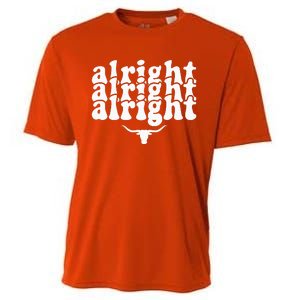 Alright Alright Alright Texas Pride State Usa Cooling Performance Crew T-Shirt