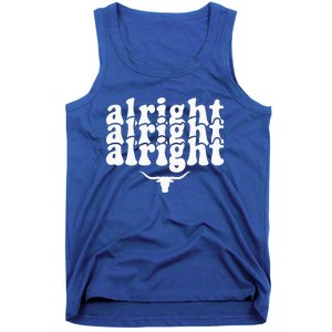 Alright Alright Alright Texas Pride State Usa Tank Top