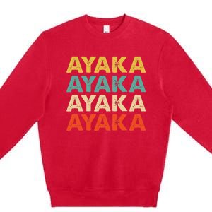 Ayaka Ayaka Premium Crewneck Sweatshirt