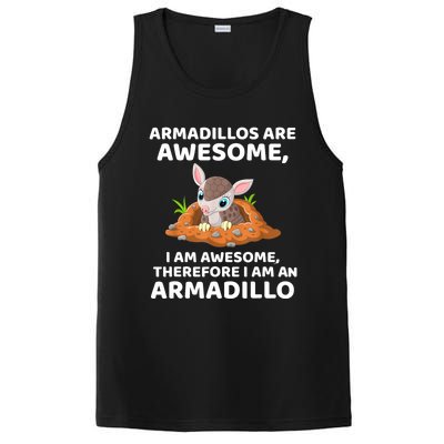 Armadillo's Are Awesome, Therefore I Am An Armadillo PosiCharge Competitor Tank