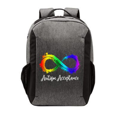 Autism Awareness Acceptance Rainbow Infinity Symbol Vector Backpack