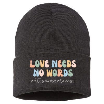 Autism Awarenes Sustainable Knit Beanie