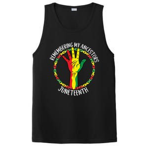 African American Ancestry Black Pride Juneteenth Party Meaningful Gift PosiCharge Competitor Tank