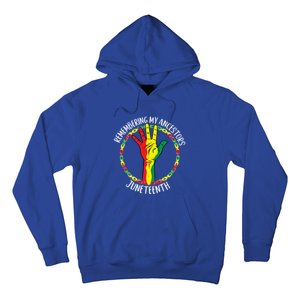 African American Ancestry Black Pride Juneteenth Party Meaningful Gift Hoodie