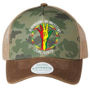 African American Ancestry Black Pride Juneteenth Party Gift Legacy Tie Dye Trucker Hat