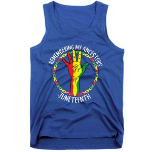 African American Ancestry Black Pride Juneteenth Party Gift Tank Top