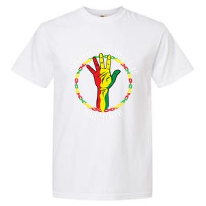 African American Ancestry Black Pride Juneteenth Party Gift Garment-Dyed Heavyweight T-Shirt