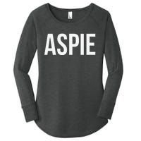 Aspie Autism Asperger Empowerment And Awareness Women's Perfect Tri Tunic Long Sleeve Shirt