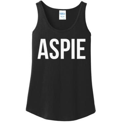 Aspie Autism Asperger Empowerment And Awareness Ladies Essential Tank