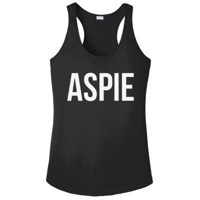 Aspie Autism Asperger Empowerment And Awareness Ladies PosiCharge Competitor Racerback Tank