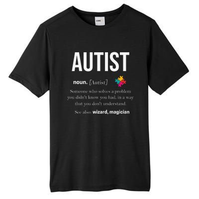 Autism Autistic Asperger Syndrom Aspie Puzzle Autist Support Tall Fusion ChromaSoft Performance T-Shirt