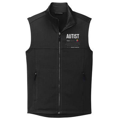 Autism Autistic Asperger Syndrom Aspie Puzzle Autist Support Collective Smooth Fleece Vest