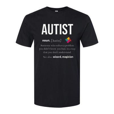 Autism Autistic Asperger Syndrom Aspie Puzzle Autist Support Softstyle CVC T-Shirt