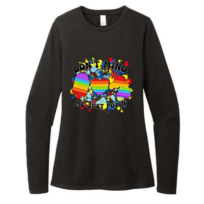 Autism Awareness Autistic Support Gift Womens CVC Long Sleeve Shirt