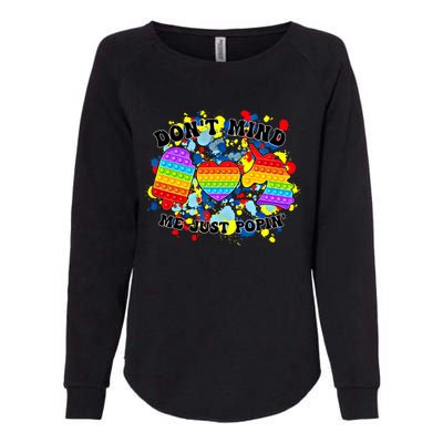 Autism Awareness Autistic Support Gift Womens California Wash Sweatshirt