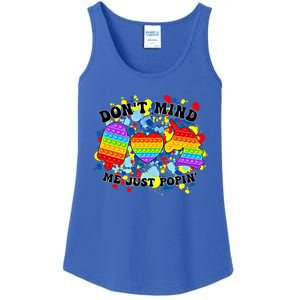 Autism Awareness Autistic Support Gift Ladies Essential Tank