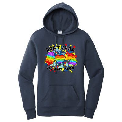 Autism Awareness Autistic Support Gift Women's Pullover Hoodie