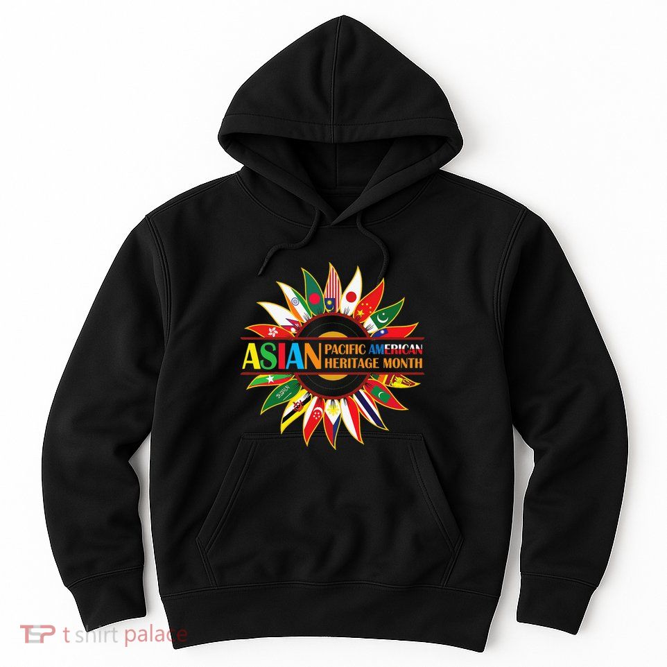 Asian American and Pacific Islander Heritage Month Sunflower Hoodie