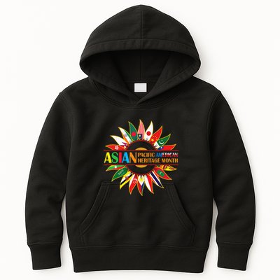 Asian American and Pacific Islander Heritage Month Sunflower Kids Hoodie