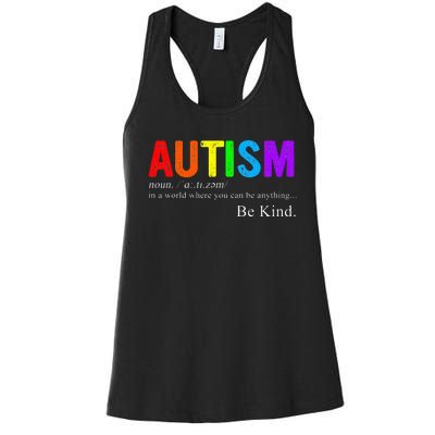 Autism Awareness  Women's Racerback Tank