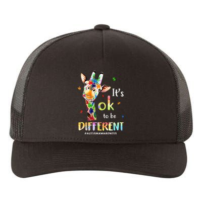 Autism Awareness Acceptance Its Ok To Be Different Yupoong Adult 5-Panel Trucker Hat