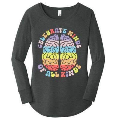 Autism Awareness Women's Perfect Tri Tunic Long Sleeve Shirt