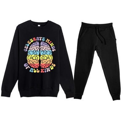 Autism Awareness Premium Crewneck Sweatsuit Set