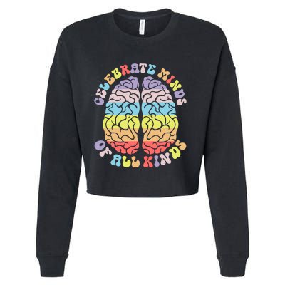 Autism Awareness Cropped Pullover Crew