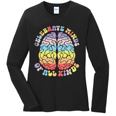 Autism Awareness Ladies Long Sleeve Shirt