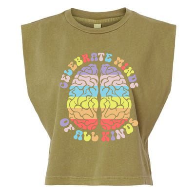 Autism Awareness Garment-Dyed Women's Muscle Tee