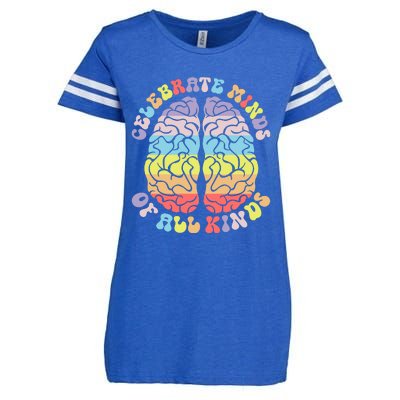 Autism Awareness Enza Ladies Jersey Football T-Shirt