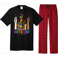 Autism Awareness Acceptance Women Kiid Its Ok To Be Different Pajama Set