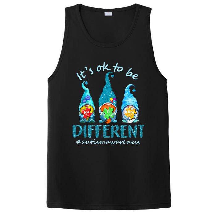 autism awareness acceptance  its ok to be different PosiCharge Competitor Tank