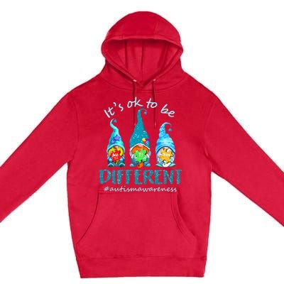 autism awareness acceptance  its ok to be different Premium Pullover Hoodie