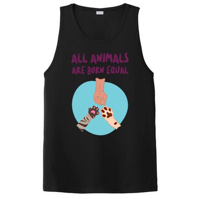 All Animals Are Born Equal Gift PosiCharge Competitor Tank