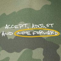 Accept Adjust And Move Forward Legacy Tie Dye Trucker Hat