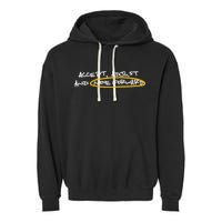 Accept Adjust And Move Forward Garment-Dyed Fleece Hoodie