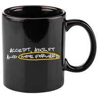 Accept Adjust And Move Forward 11oz C Handle Ceramic Mug