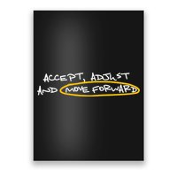 Accept Adjust And Move Forward Poster