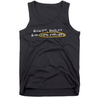 Accept Adjust And Move Forward Tank Top