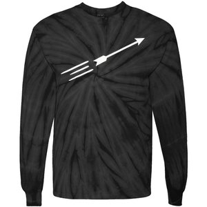 Archery Arrow Tie-Dye Long Sleeve Shirt