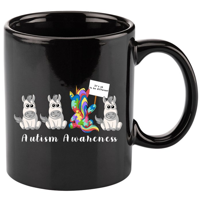 Autism Awareness 11oz C Handle Ceramic Mug