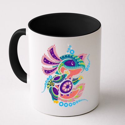 Axolotl Art Aztec Mexican Salamander Mexico Cinco De Mayo Mug