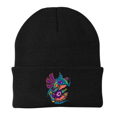 Axolotl Art Aztec Mexican Salamander Mexico Cinco De Mayo Beanie