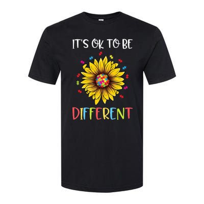 Autism Awareness Advocate It's OK to be Different Autism Softstyle CVC T-Shirt