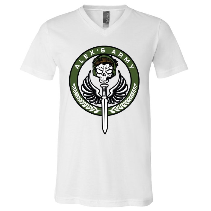 Alexs Army V-Neck T-Shirt